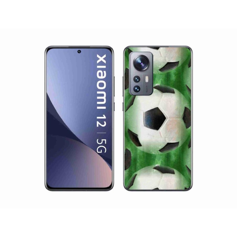 Gelový kryt mmCase na mobil Xiaomi 12 - fotbalový míč