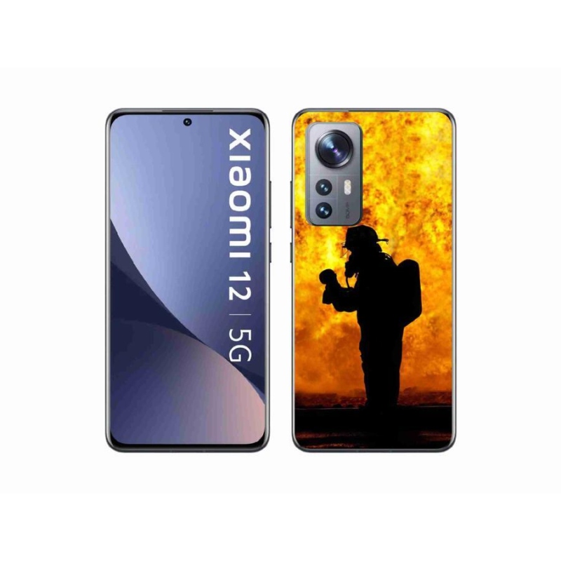 Gelový kryt mmCase na mobil Xiaomi 12 - hasič