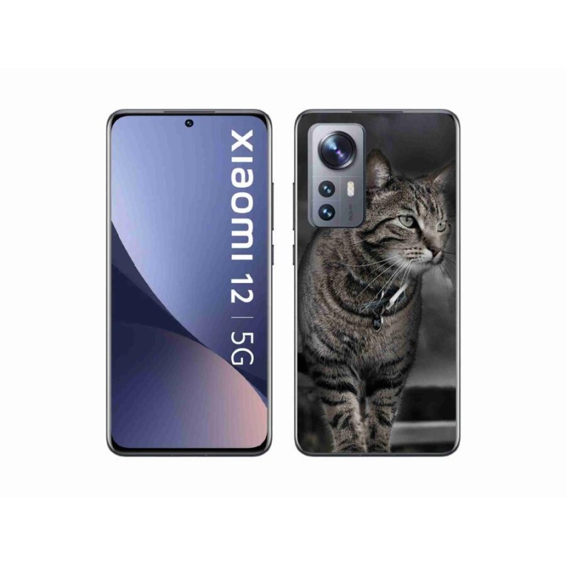 Gelový kryt mmCase na mobil Xiaomi 12 - kočka