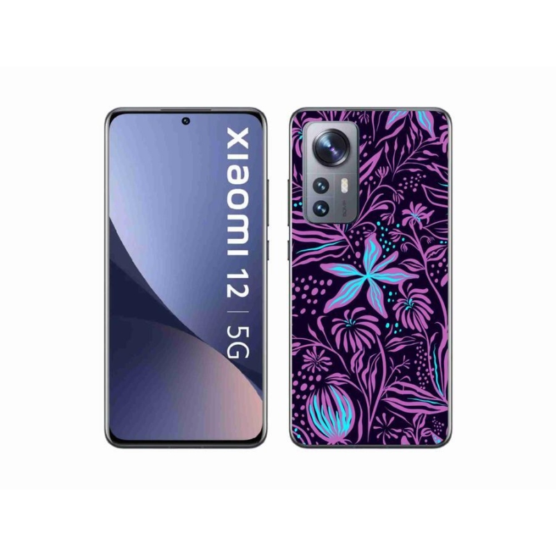 Gelový kryt mmCase na mobil Xiaomi 12 - květiny 2