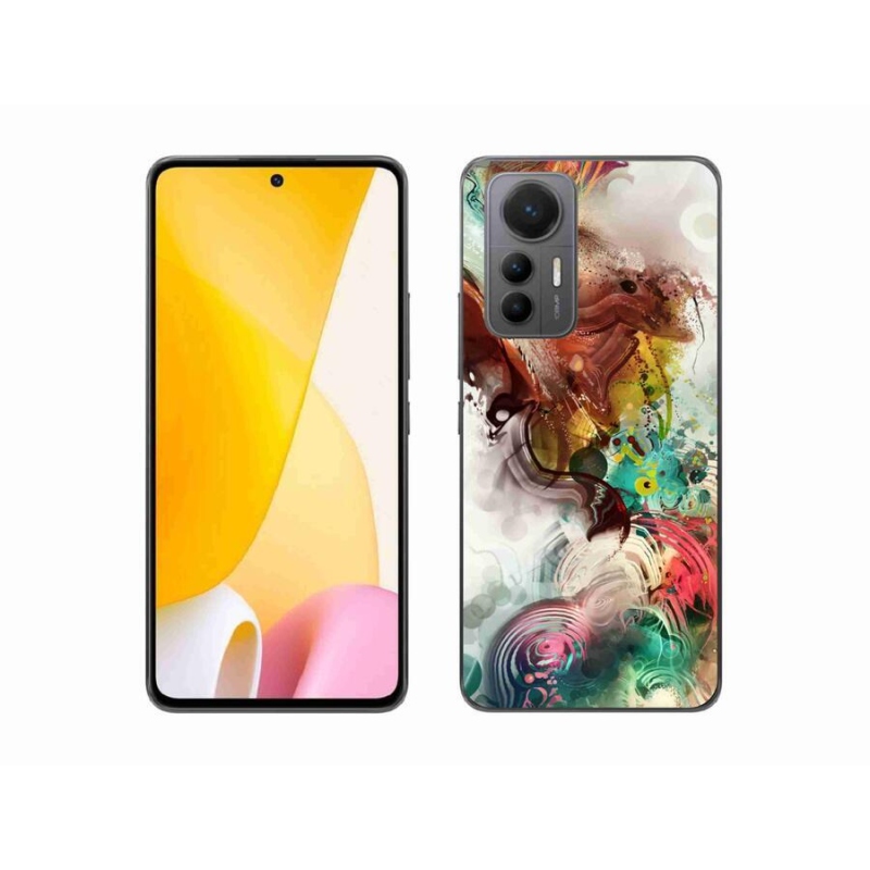 Gelový kryt mmCase na mobil Xiaomi 12 Lite - abstrakt 1