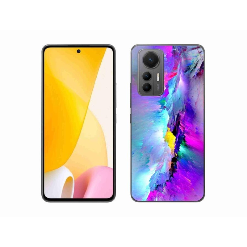 Gelový kryt mmCase na mobil Xiaomi 12 Lite - abstrakt