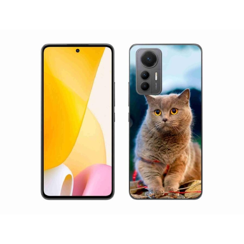 Gelový kryt mmCase na mobil Xiaomi 12 Lite - britská modrá 2