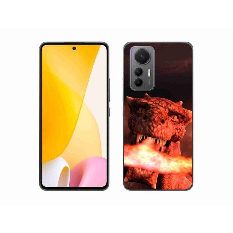 Gelový kryt mmCase na mobil Xiaomi 12 Lite - drak