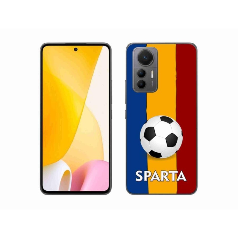 Gelový kryt mmCase na mobil Xiaomi 12 Lite - fotbal 1
