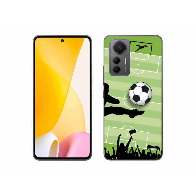 Gelový kryt mmCase na mobil Xiaomi 12 Lite - fotbal 3