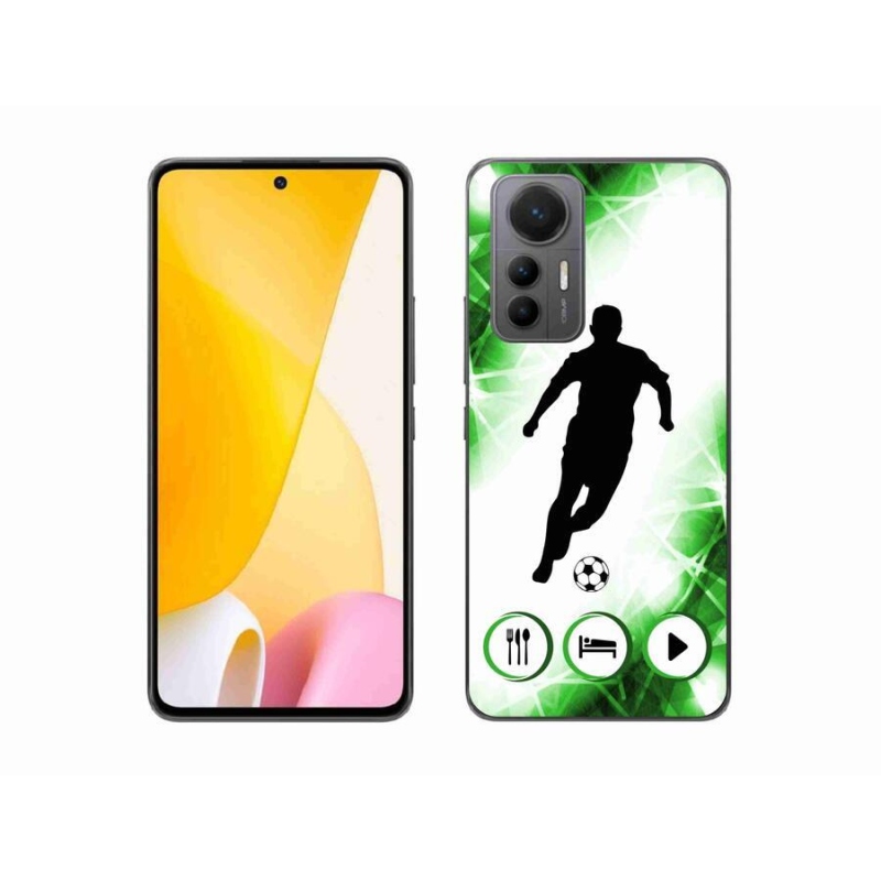 Gelový kryt mmCase na mobil Xiaomi 12 Lite - fotbalista