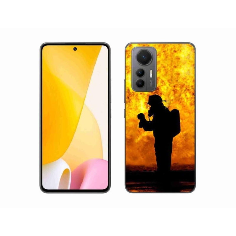 Gelový kryt mmCase na mobil Xiaomi 12 Lite - hasič