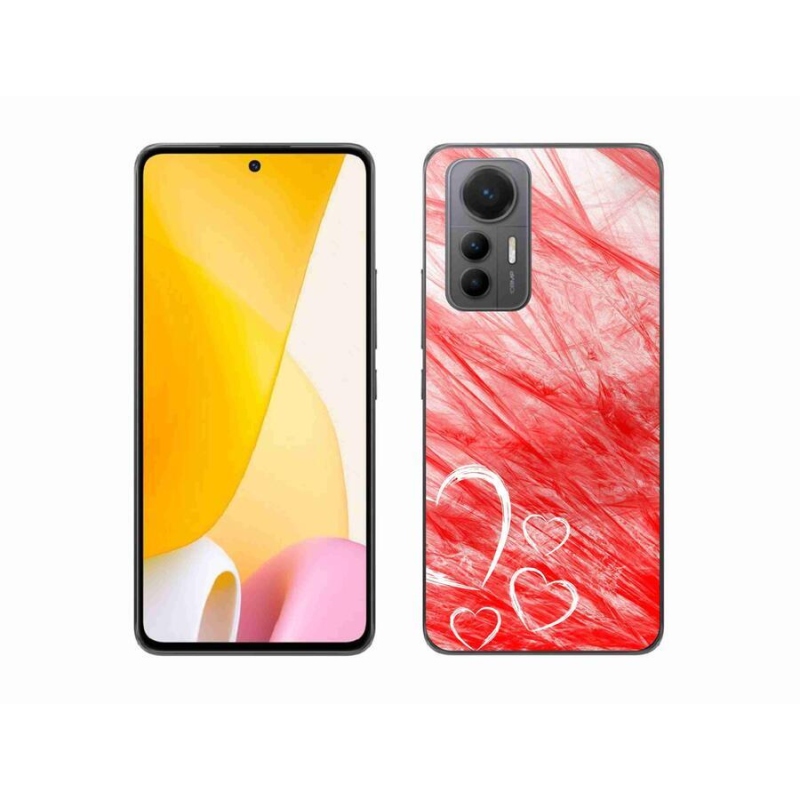 Gelový kryt mmCase na mobil Xiaomi 12 Lite - heart