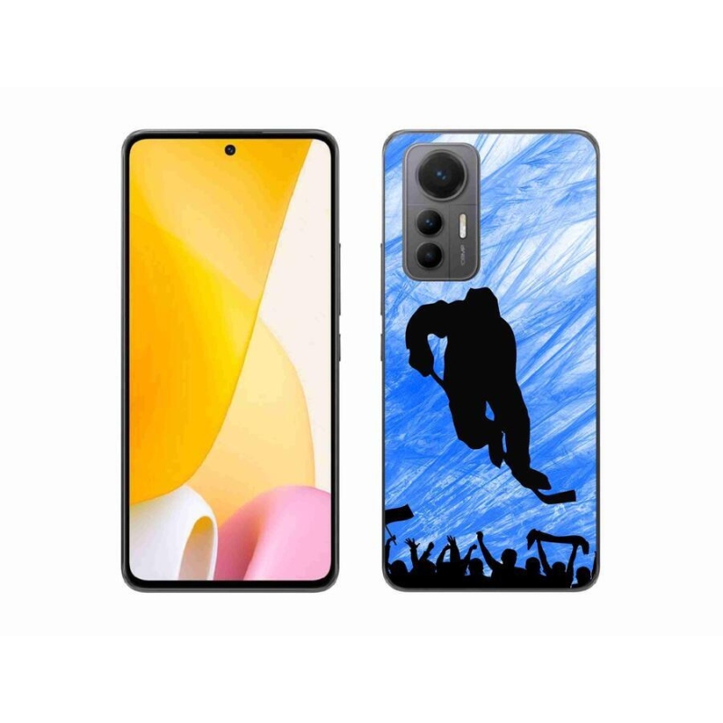 Gelový kryt mmCase na mobil Xiaomi 12 Lite - hokejový hráč