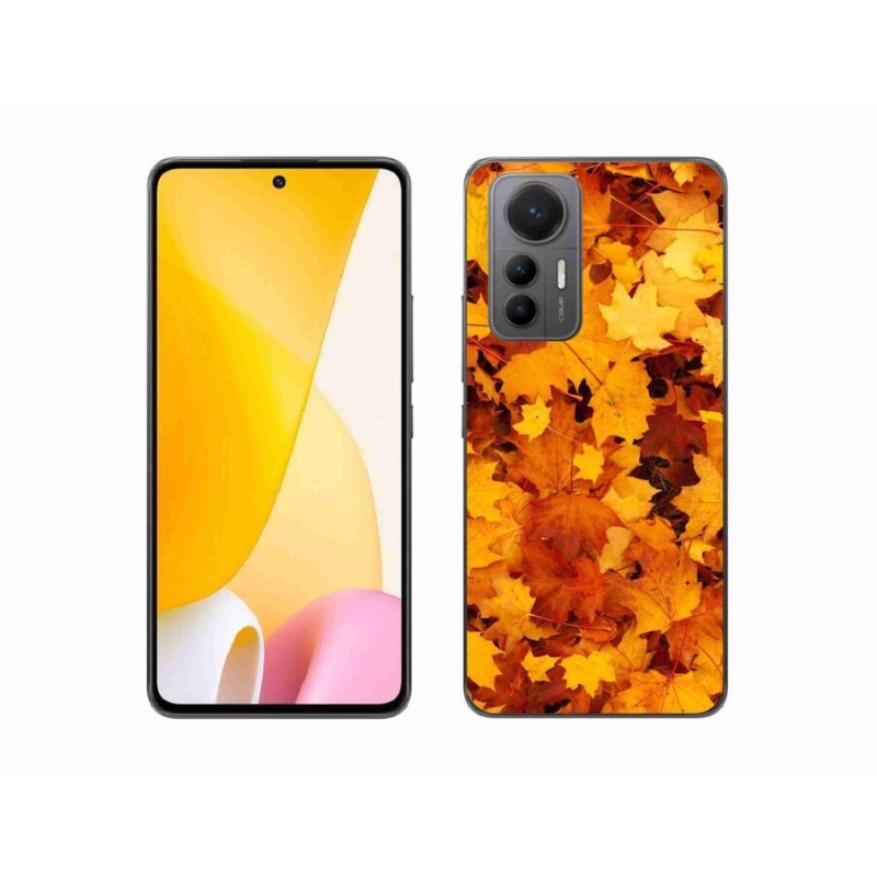 Gelový kryt mmCase na mobil Xiaomi 12 Lite - javorové listy