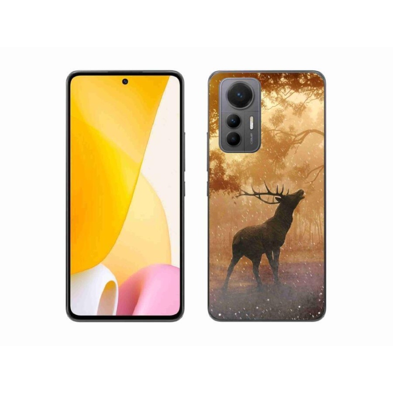 Gelový kryt mmCase na mobil Xiaomi 12 Lite - jelen v říji