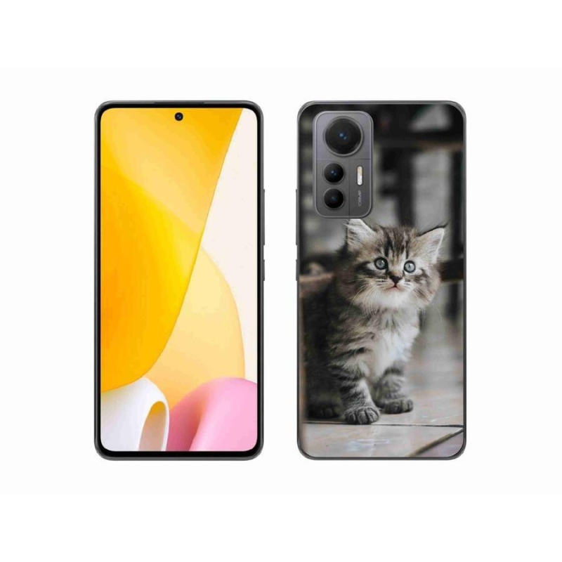 Gelový kryt mmCase na mobil Xiaomi 12 Lite - koťátko