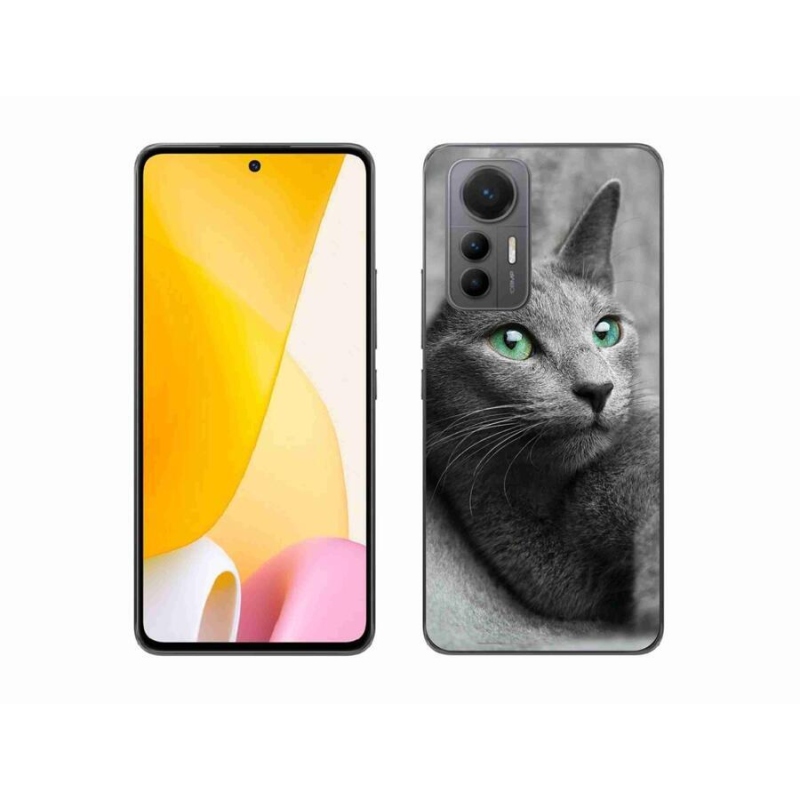 Gelový kryt mmCase na mobil Xiaomi 12 Lite - kočka 2