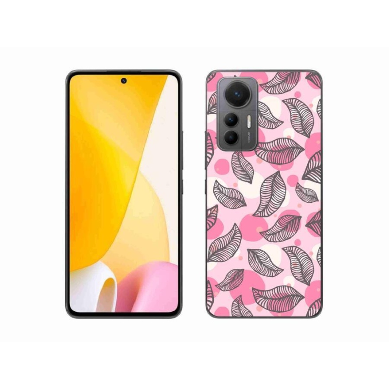 Gelový kryt mmCase na mobil Xiaomi 12 Lite - kreslené padající listy