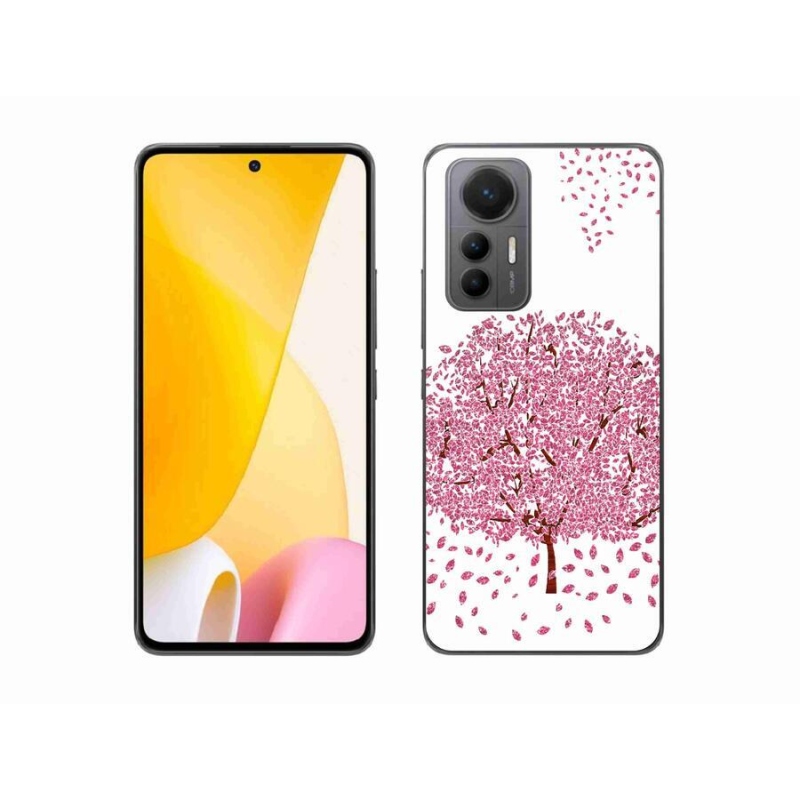Gelový kryt mmCase na mobil Xiaomi 12 Lite - kreslený strom s listy