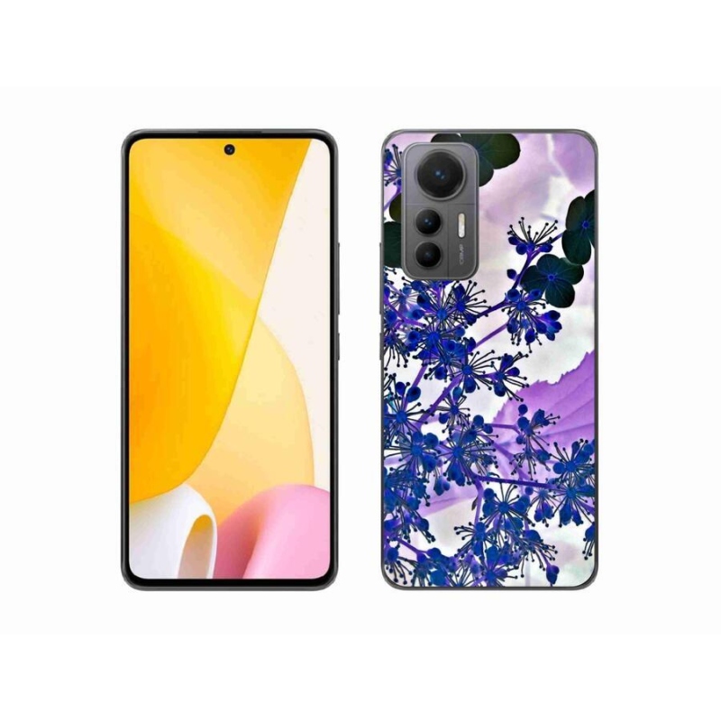 Gelový kryt mmCase na mobil Xiaomi 12 Lite - květ hortenzie