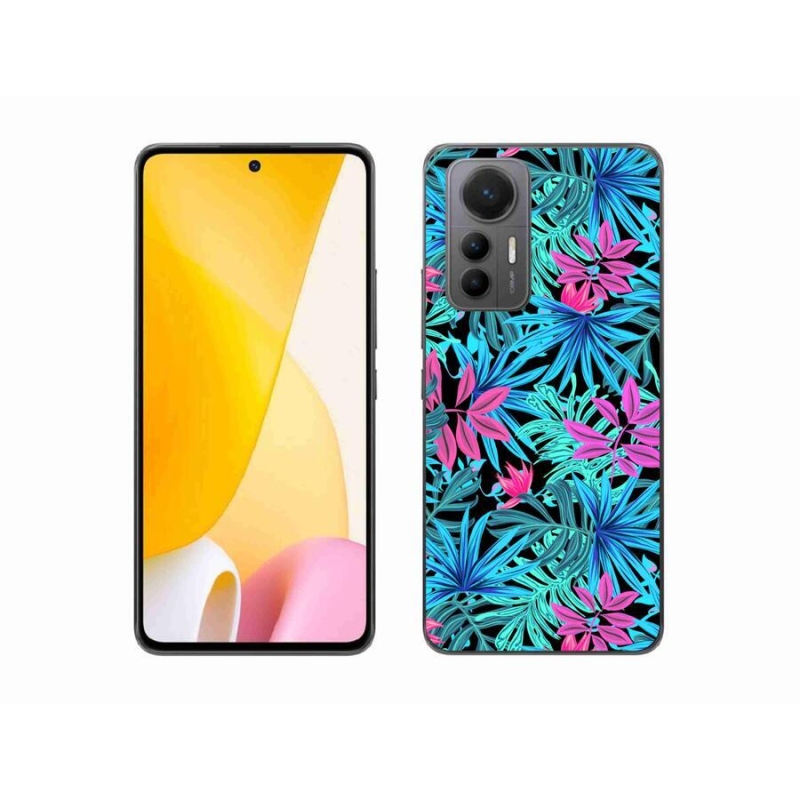 Gelový kryt mmCase na mobil Xiaomi 12 Lite - květiny 3