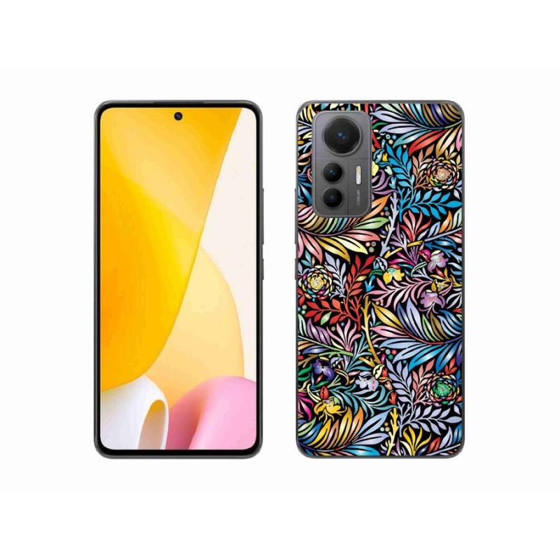 Gelový kryt mmCase na mobil Xiaomi 12 Lite - květiny 5