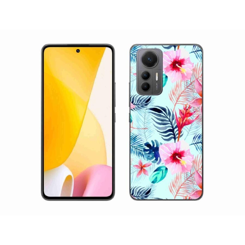 Gelový kryt mmCase na mobil Xiaomi 12 Lite - květiny