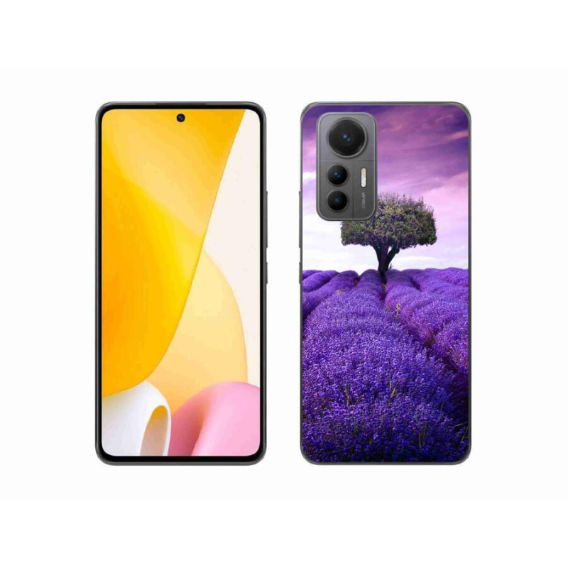 Gelový kryt mmCase na mobil Xiaomi 12 Lite - levandulová louka