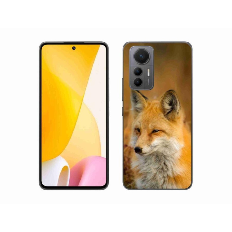 Gelový kryt mmCase na mobil Xiaomi 12 Lite - liška