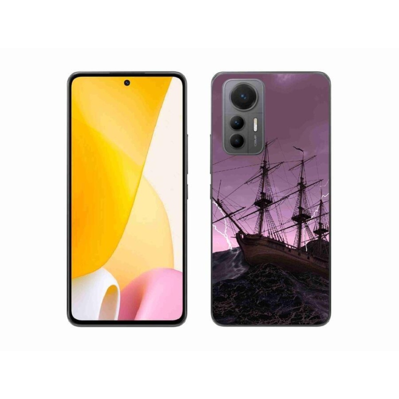 Gelový kryt mmCase na mobil Xiaomi 12 Lite - loď v bouři