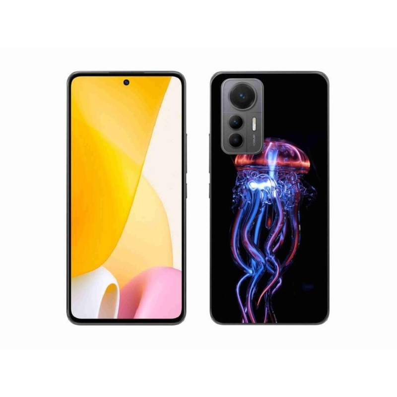 Gelový kryt mmCase na mobil Xiaomi 12 Lite - medúza