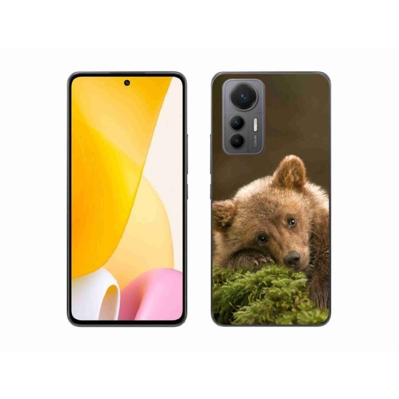 Gelový kryt mmCase na mobil Xiaomi 12 Lite - medvěd