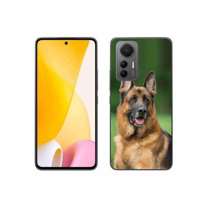 Gelový kryt mmCase na mobil Xiaomi 12 Lite - německý ovčák