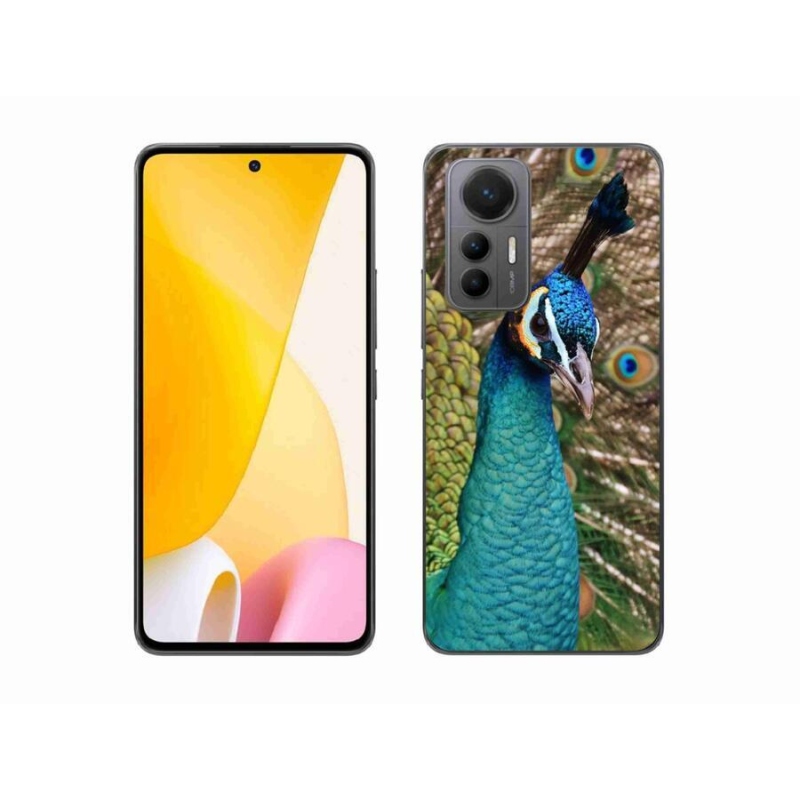 Gelový kryt mmCase na mobil Xiaomi 12 Lite - páv