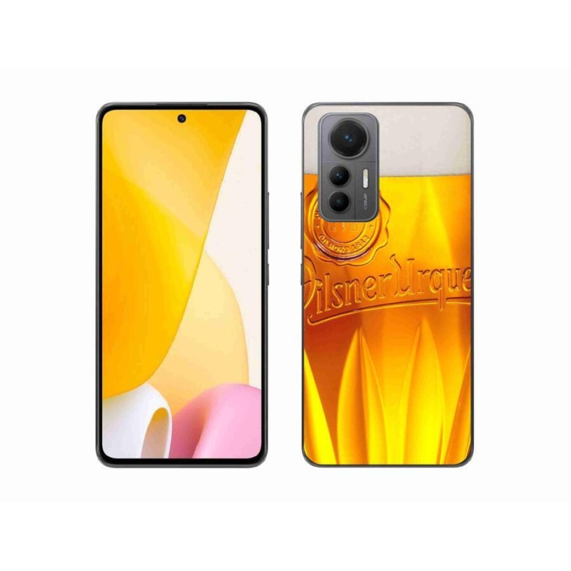 Gelový kryt mmCase na mobil Xiaomi 12 Lite - pivo