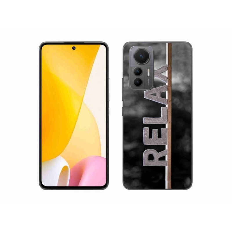 Gelový kryt mmCase na mobil Xiaomi 12 Lite - relax 1