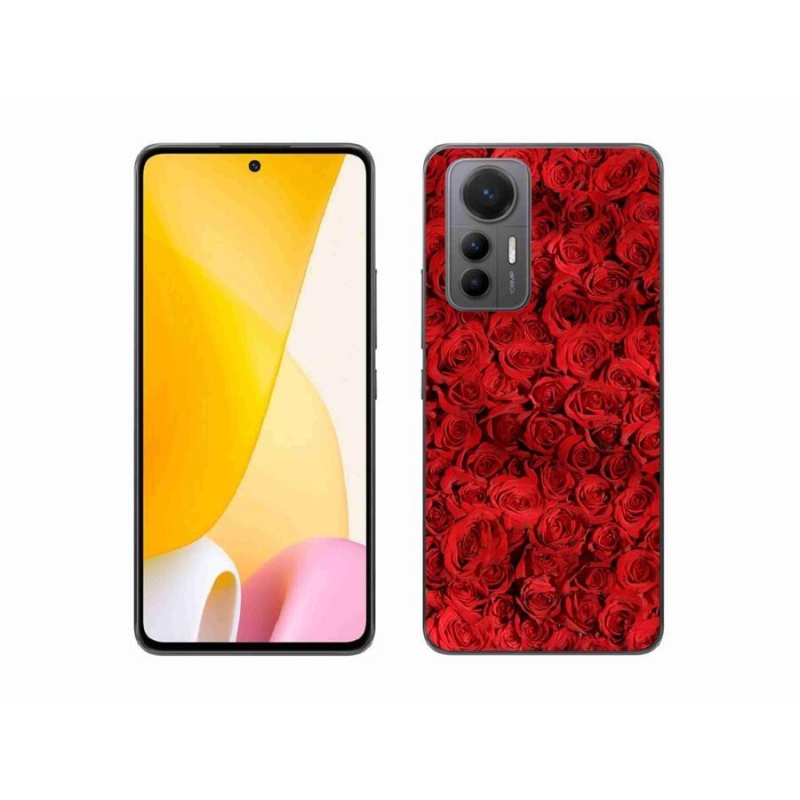 Gelový kryt mmCase na mobil Xiaomi 12 Lite - růže