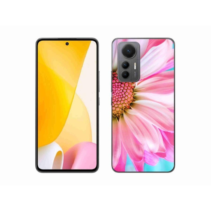 Gelový kryt mmCase na mobil Xiaomi 12 Lite - růžová květina