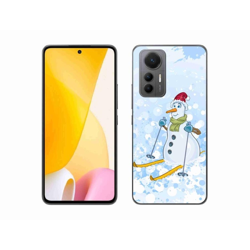 Gelový kryt mmCase na mobil Xiaomi 12 Lite - sněhulák