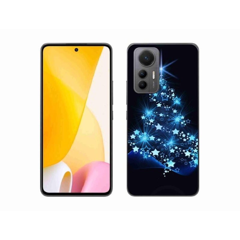 Gelový kryt mmCase na mobil Xiaomi 12 Lite - vánoční stromek