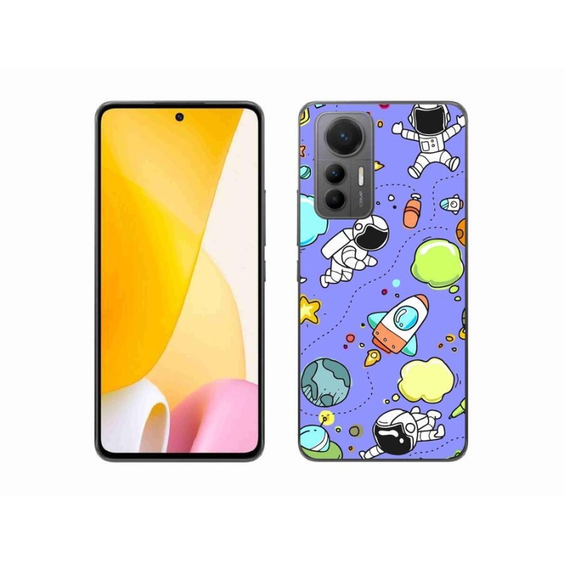 Gelový kryt mmCase na mobil Xiaomi 12 Lite - vesmír