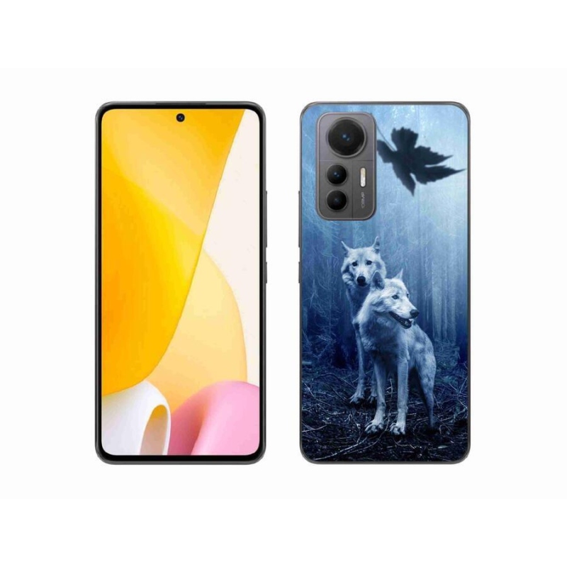 Gelový kryt mmCase na mobil Xiaomi 12 Lite - vlci v lese