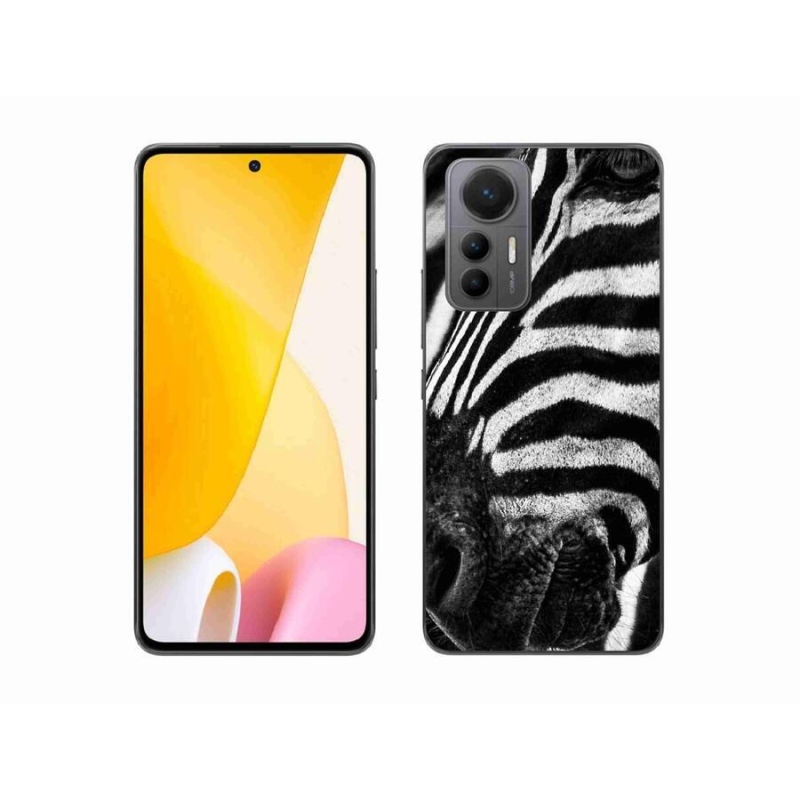 Gelový kryt mmCase na mobil Xiaomi 12 Lite - zebra
