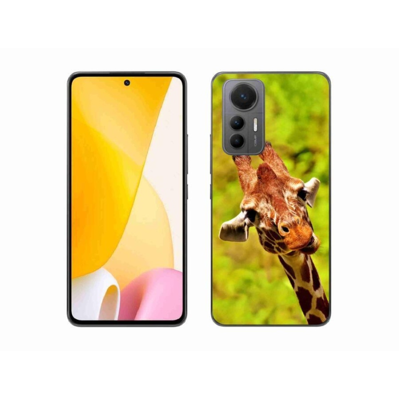 Gelový kryt mmCase na mobil Xiaomi 12 Lite - žirafa