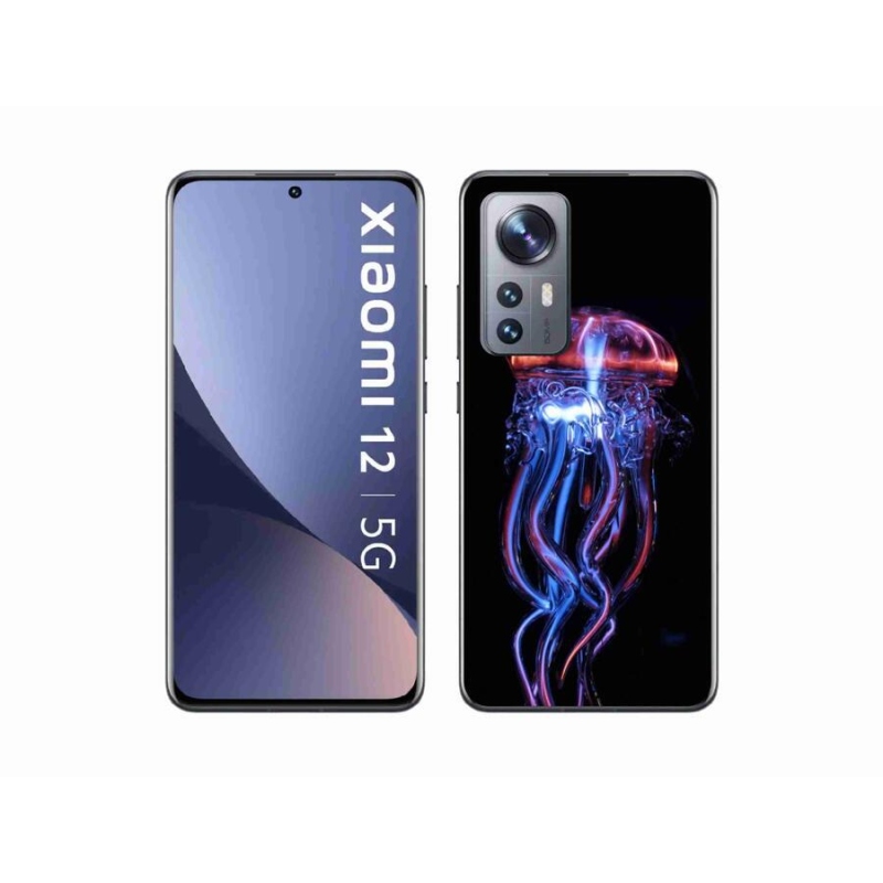 Gelový kryt mmCase na mobil Xiaomi 12 - medúza