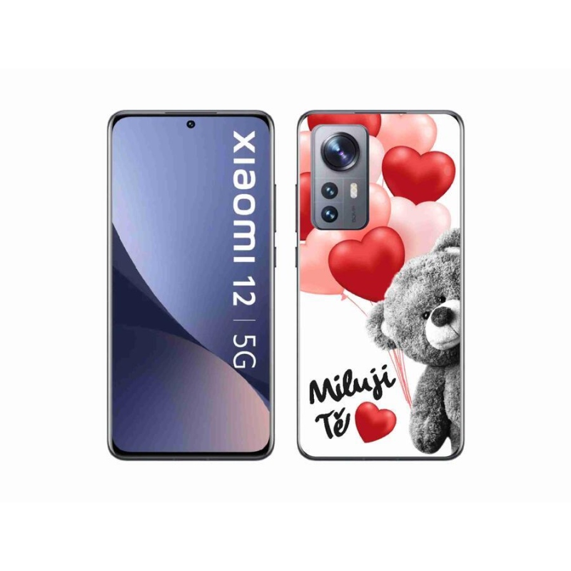 Gelový kryt mmCase na mobil Xiaomi 12 - miluji Tě
