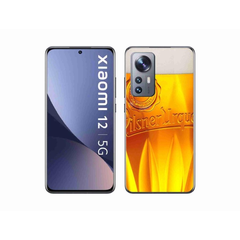 Gelový kryt mmCase na mobil Xiaomi 12 - pivo