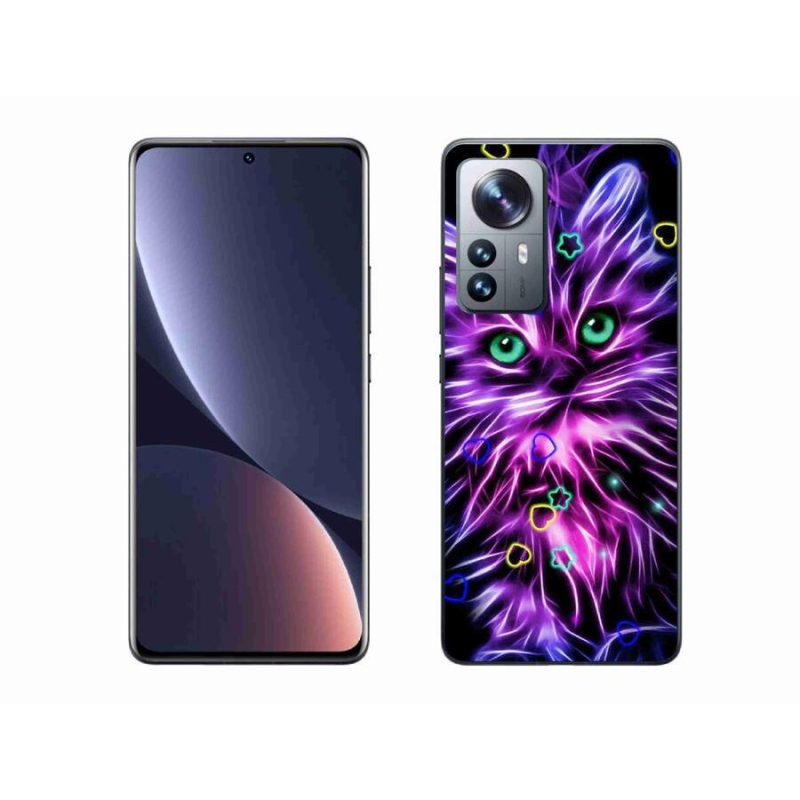 Gelový kryt mmCase na mobil Xiaomi 12 Pro - abstraktní kočka