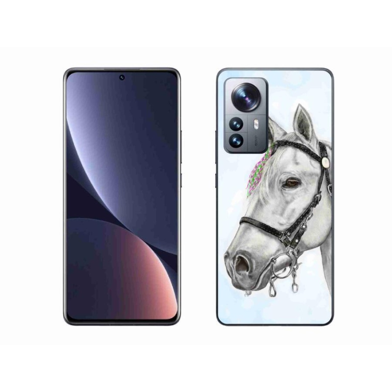 Gelový kryt mmCase na mobil Xiaomi 12 Pro - bílý kůň 1