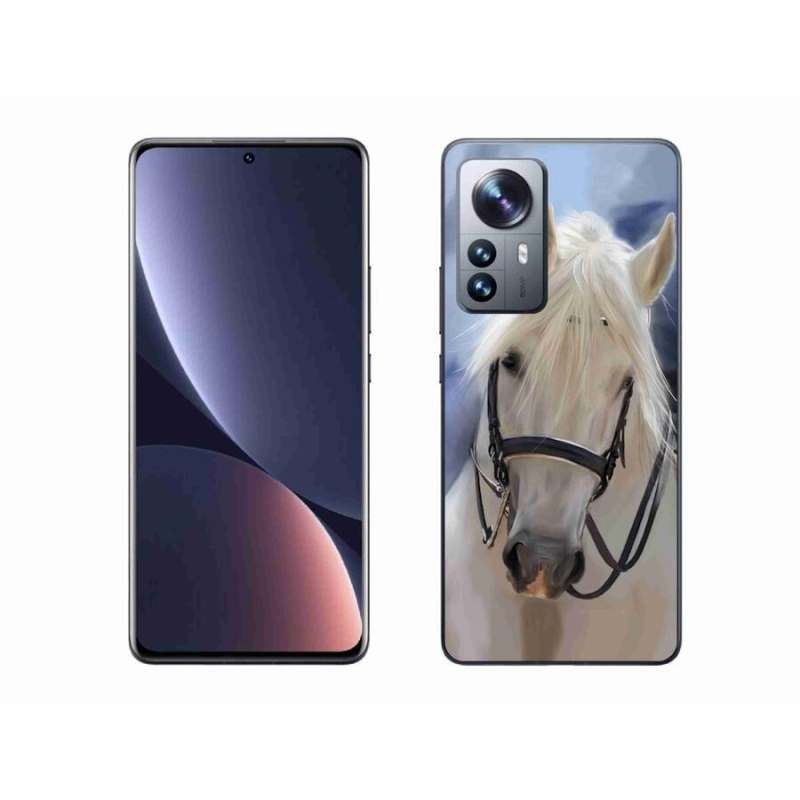 Gelový kryt mmCase na mobil Xiaomi 12 Pro - bílý kůň