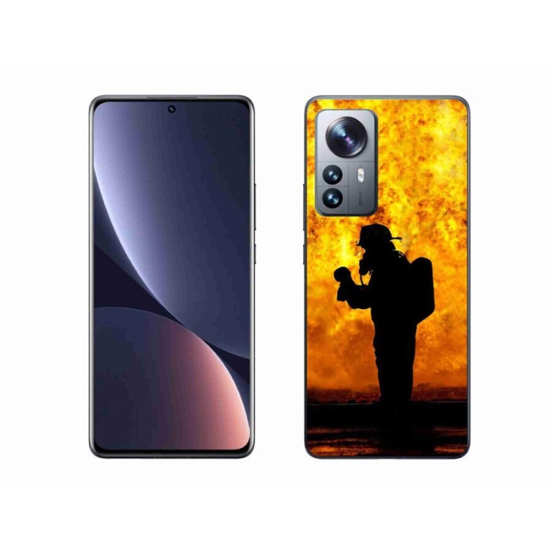 Gelový kryt mmCase na mobil Xiaomi 12 Pro - hasič