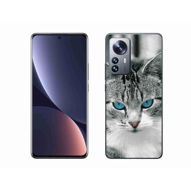 Gelový kryt mmCase na mobil Xiaomi 12 Pro - kočičí pohled 1