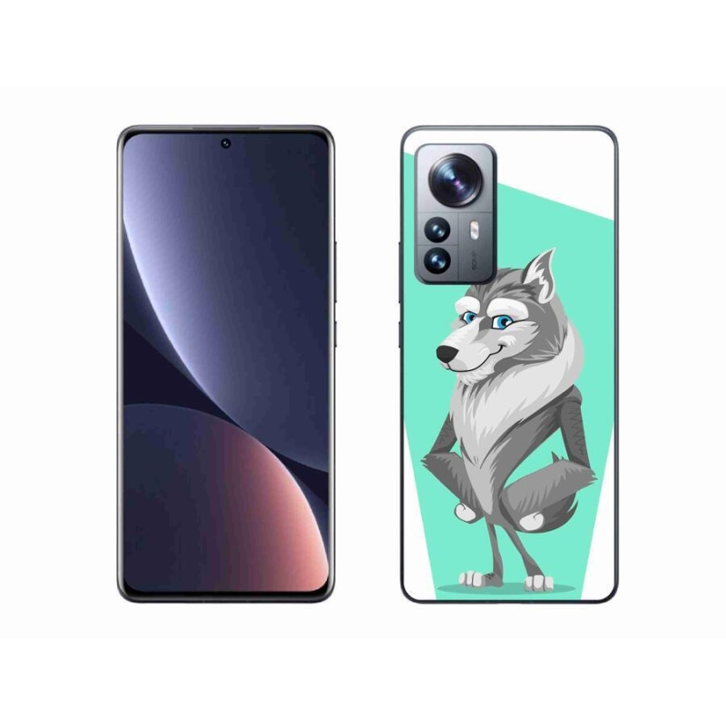 Gelový kryt mmCase na mobil Xiaomi 12 Pro - kreslený vlk
